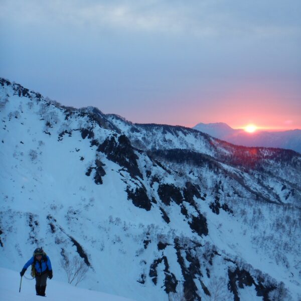残雪の白馬岳主稜への旅～