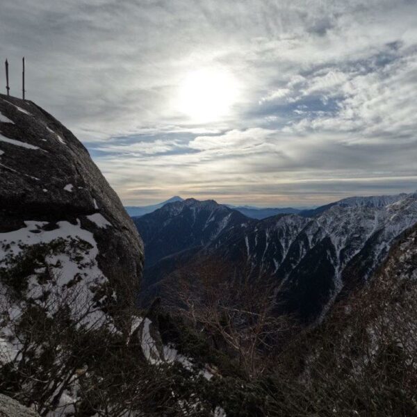 年末甲斐駒ヶ岳黒戸尾根～！