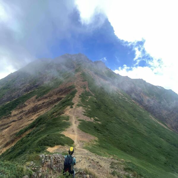 川男たちと行く阿弥陀岳南稜への旅～！